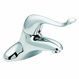 Moen 8416 M-Dura Single-Handle Lavatory Faucet with 6-Inch Lever Handle, Chrome