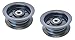 Set of 2 Heavy Duty Flat Idler Pulleys, Replaces Pulley 88-5630 Used On Toro, Toro Commercial, Lawn Boy and Exmark