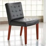 Stationery&Grocery Online Shop Ranking 83165. Leaders Armless Side Chair Finish: Autumn, Color/Material: Ashley - Aubergine