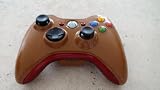 Ultimate Xbox 360 Modded Controller Coffee with Red Inserts 5 Mode Rapid Fire with Active Reload(GOW)