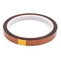 uxcell® 10mm Width Heat Resistant High Temperature Adhesive Kapton Tape
