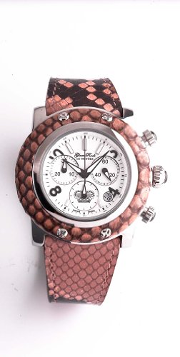 Glam Rock Damen-Armbanduhr XL Chronograph Leder GR10113 Preisvergleich