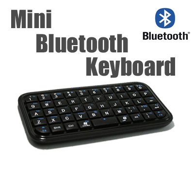 Mini Bluetooth Wireless Keyboard for iPad/iPhone 4.0 OS/Android/Window Mobile/Symbian Smartphone