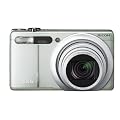 Ricoh CX5 Digitalkamera (10 Megapixel, 10,7-fach opt. Zoom, 7,6 cm (3 Zoll) Display, Bildstabilisator) silber