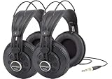 Samson SR850 - 2 Pair Two Professional Studio Reference Headphones