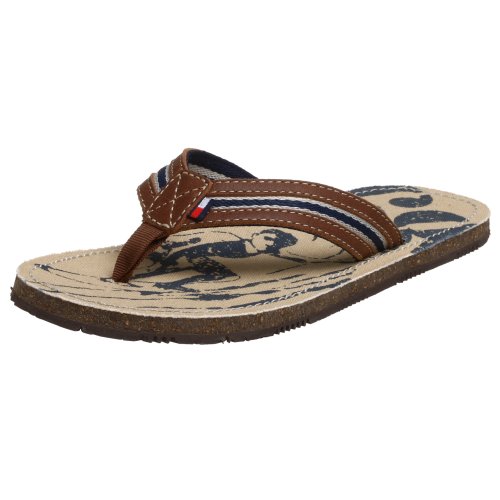 Tommy Hilfiger Little Kid/Big Kid Kalmus Thong,Sandstone,2 M US Little Kid