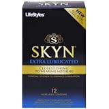 Lifestyles Skyn Extra Lubricated Non-Latex Condom 36-Pack