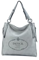 Hot Sale LSQ00222GR Gray Deyce 'Singature' Shoulder Bag Purse