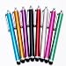 Pennino capacitivo - Penna - Stilo - Stylus per tablet e smartphone - Amazon Apple iPad / iPad 2 / iPad 3 / Mini iPad / iPhone 5 / iPhone 4 / iPhone 4S / iPhone 3G / iPhone 3GS / Samsung Galaxy Tab / HP TouchPad / Motorola Xoom / BlackBerry PlayBook / Samsung Galaxy S II / S2 / S III / S3 - VARI COLORI