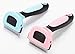 Pets Dog and Cat Grooming Brush For Shedding, Ideal Deshedding Tool, Best Long and Short Hair Slicker Brush, Reduces Loose Fur, Promotes Healthy Coat, Pack of 2 (Blue and Pink)