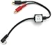 Search Our Specialty Mall : Precision Interface Electronics ALP/Ai-RCA Auxiliary input adapter for Alpine receiversMale right-angle Ai-Net to female RCA cable