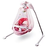 Fisher price Butterfly Garden Papasan Cradle Swing pink
