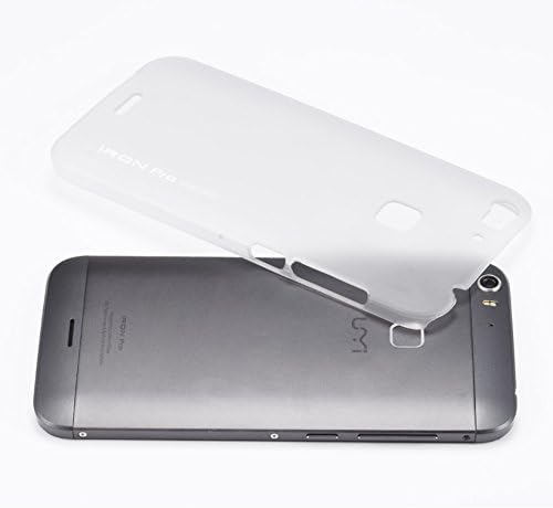 LaiXi® Back Hard Case Transparent Cover for Umi Iron Pro Smartphone Gray