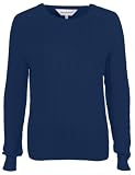 Womens Cotton Cable Knit Sweater