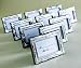 Kitchen & Housewares : Malden 10 Piece Placecard / Picture Frame Set Silver Finish 2 3/4' x 3 3/4'