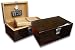 Prestige Import Group Princeton Ebony Wood Spanish Cedar Humidor