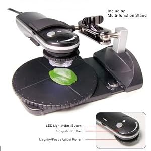 Handheld USB 2.0 Digital Microscope Camera with Optical Zoom up to 250x (19'' TFT Full Screen)