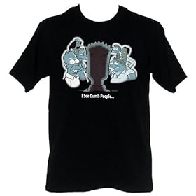 Simpsons I See Dumb People T-Shirt