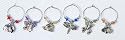 Prodyne Pewter Wine Glass Charms