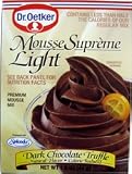Review Dr. Oetker  / Oetker Light Dark Chocolate Mousse 1.3 oz/ 12 count
