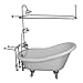 Barclay Butera Tub Kit 60" AC Slipper, Shwr