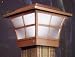 Copper Top Solar Post Top LED Light 4