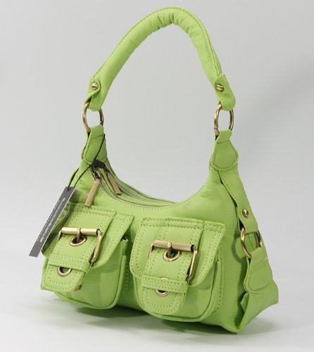 Luxus Handtasche in aufregendem Design von Harpa in grün