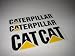 4 Caterpillar CAT decal sticker