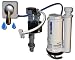 Being Water's One2flush Dual Flush Toilet Kit FOR ONE PIECE TOILETS with "Better Fill" Water Saving Fill Valve For Converting your Existing 3.5 Gallon or 1.6 Gallon ONE PIECE TOILET to an Efficient Dual Flush Toilet That Exceeds Green Plumbing Codes