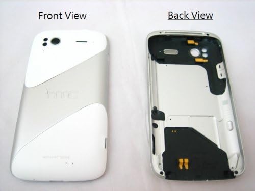 HTC Sensation 4G Z710e G14 T-mobile Housing Cover Door Case Frame Fascia Plate Mobile Phone Repair Parts Replacement-White