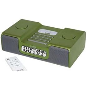 iHome iH8 iPod Clock Radio Green