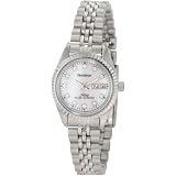 Armitron Womens 752475PMSV NOW Swarovski Crystal Ac