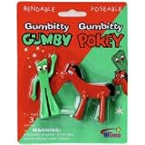Gumbitty Gumby and Pokey 3 inch Pair