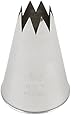 Ateco # 827 - Open Star Pastry Tip .56'' Opening Diameter- Stainless Steel