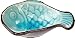 Turquoise Blue Fish Ceramic Sauce Dish