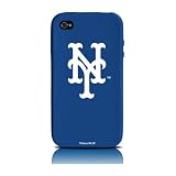 Tribeca FVA3957 Varsity Jacket (Silicone) - iPhone 4 - New York Mets - Med Blue