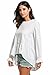 Meaneor Women's Ruffle Peplum High Low Swing Dressy Top Blouse, White, Medium