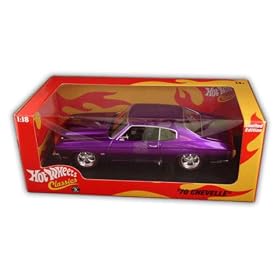 Hot Wheels 1:18 Classics 1970 Chevy Chevelle SS 454 - Purple