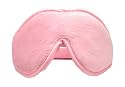 Dream Essentials Escape Luxury Travel and Sleep Mask with Earplugs and Carry Pouch, Princess Pink