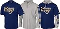 St. Louis Rams Youth Long Sleeve Hooded Tee Combo Pack