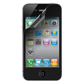 Belkin - F8Z870cw - Pack de 1 Film de protection anti confidentialit� 360� pour iPhone 4
