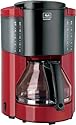Melitta M 640-52 Kaffeemaschine Look, 2-10 Tassen, rot/schwarz