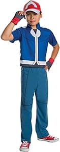 Rubie's Costume Pokemon Ash Deluxe Child Costume, Large