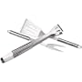 Chefs Basics HW4113 3-Piece Stainless-Steel Barbecue Set with Aluminum Storage Case