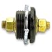 Moroso 74145 Black Thru Panel Connector