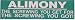 ALIMONY: THE SCREWING YOU GET FOR THE SCREWING YOU GOT bumper sticker