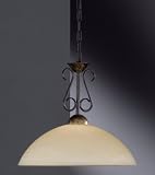 Honsel Leuchte Pendelleuchte 1 flammig, rostfarbig antik,