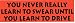 YOU NEVER REALLY LEARN TO SWEAR UNTIL YOU LEARN HOW TO DRIVE (ORANGE) decal bumper st...