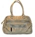 Steve Madden Exposed Satchel Beige Handbag