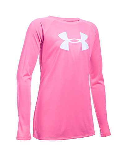 Under Armour Girls' UA Big Logo Long Sleeve T-Shirt